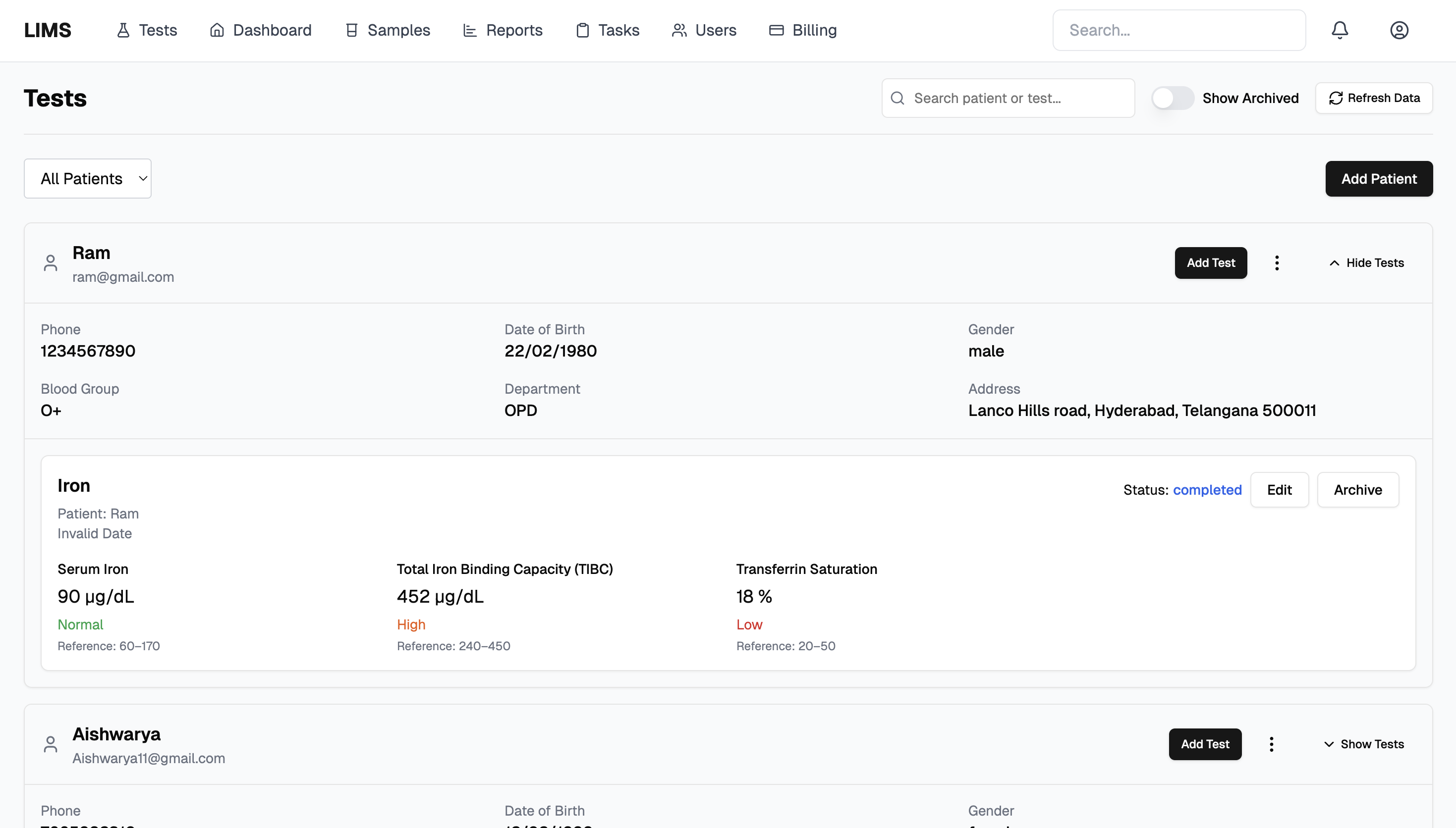 HaleLab Desktop Interface